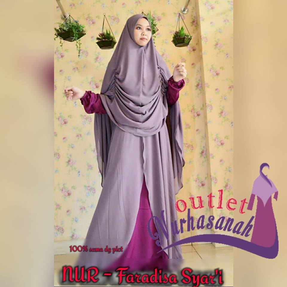 Baju Pesta Muslimah Faradisa Syari By Aidha Design Baju Butik